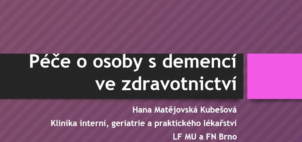 Péče o osoby