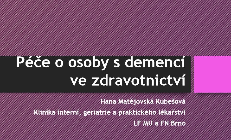 Péče o osoby